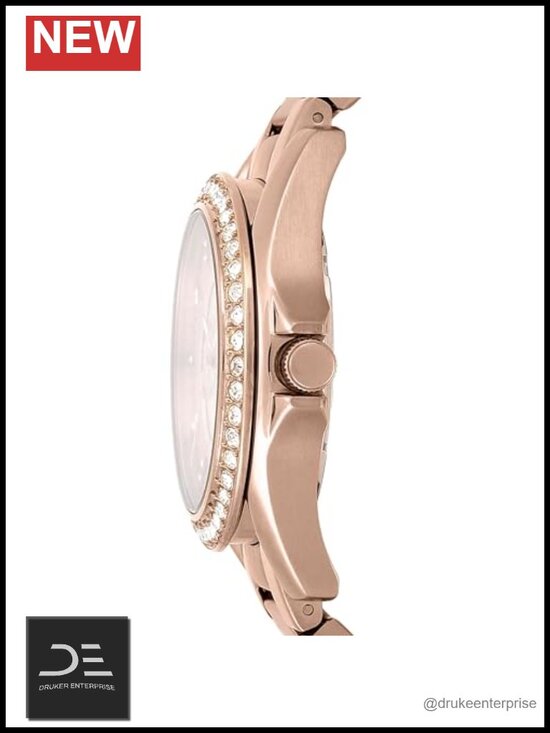 Quartz Multifunction Stainless Steel Wrist Watch
